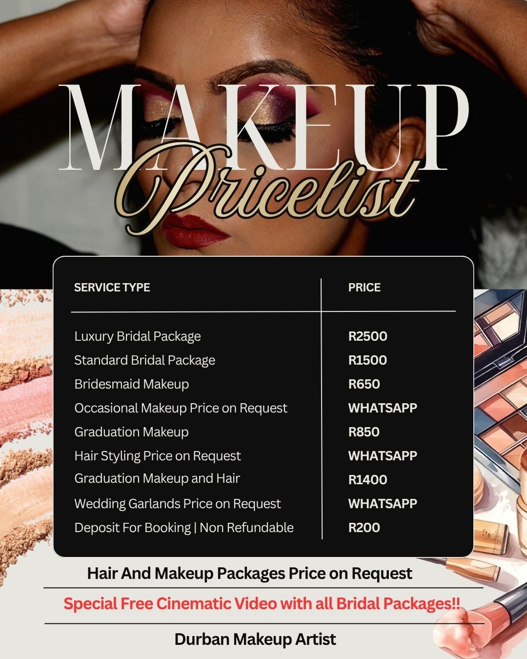 Makeup Artist Durban