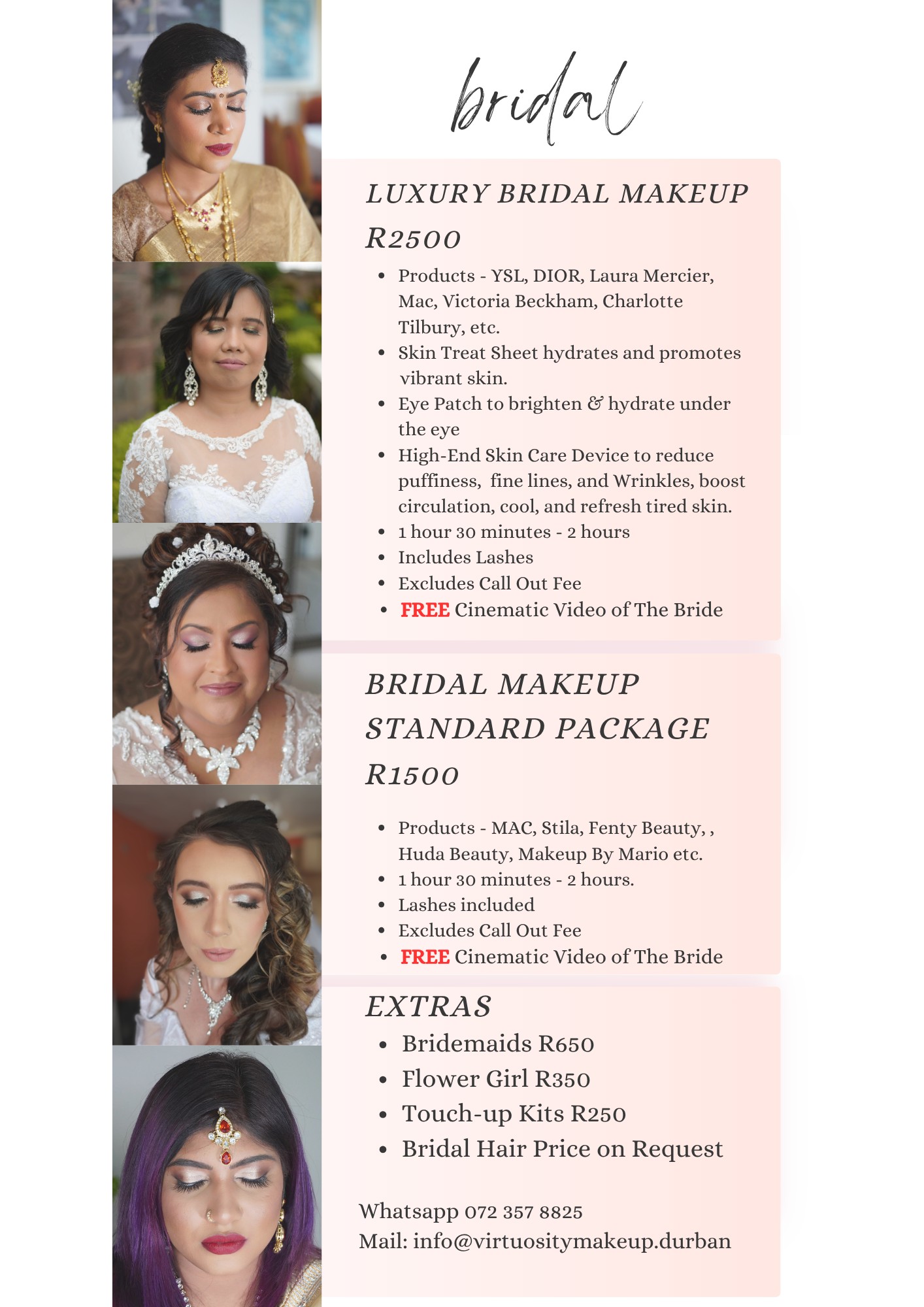 Bridal Makeup Artist Durban